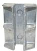 Halteschuh WSMK 100, für Einlage EK 5 - 16 mm, 100 x 75 x 90 mm